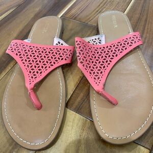 Merona Coral Cutout Sandals